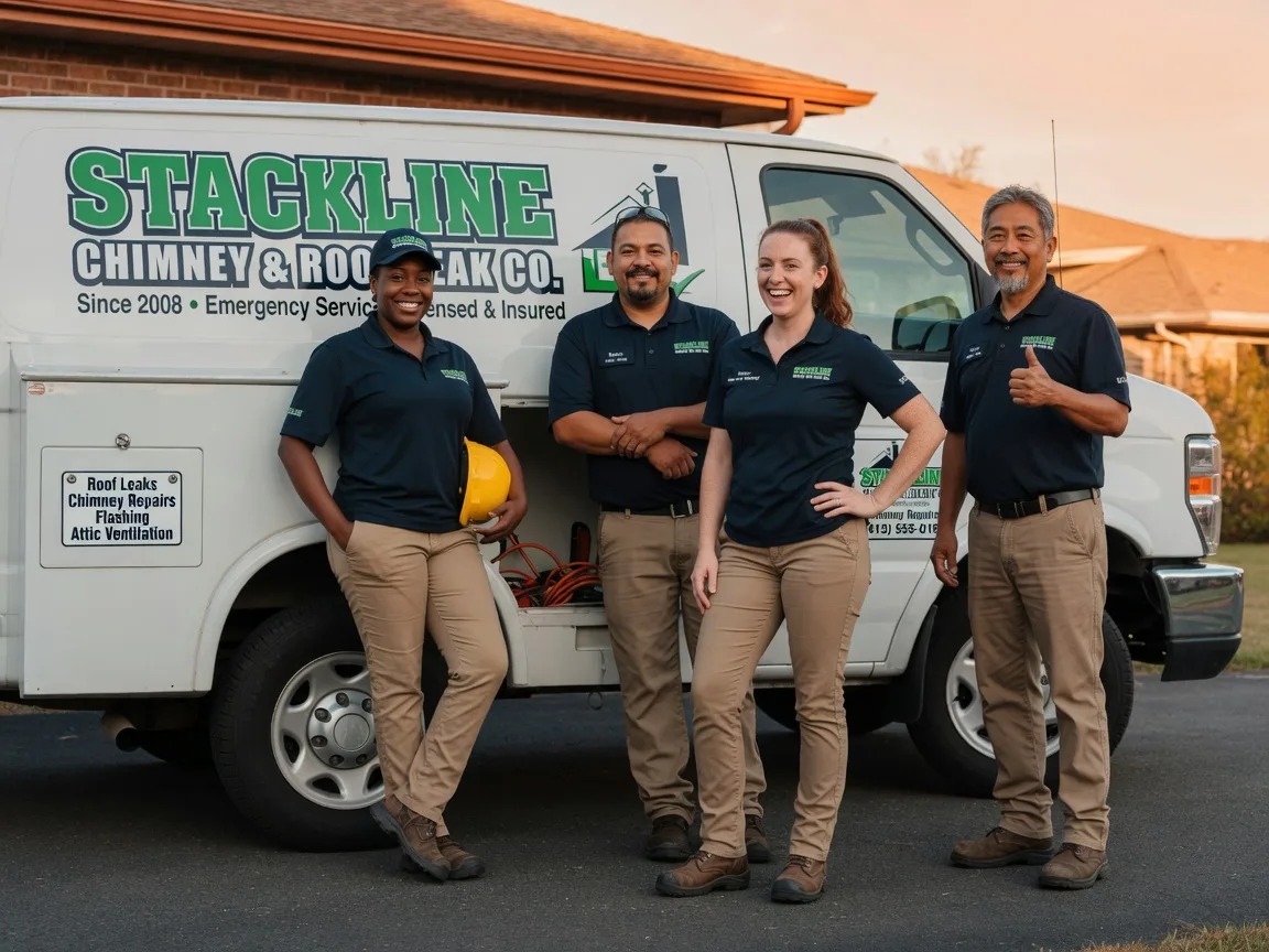 Chimney flashing repair company in Neilton, WA